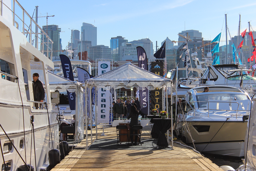 A Look Back At The 2017 Seattle Boat Show Hampton Yachts